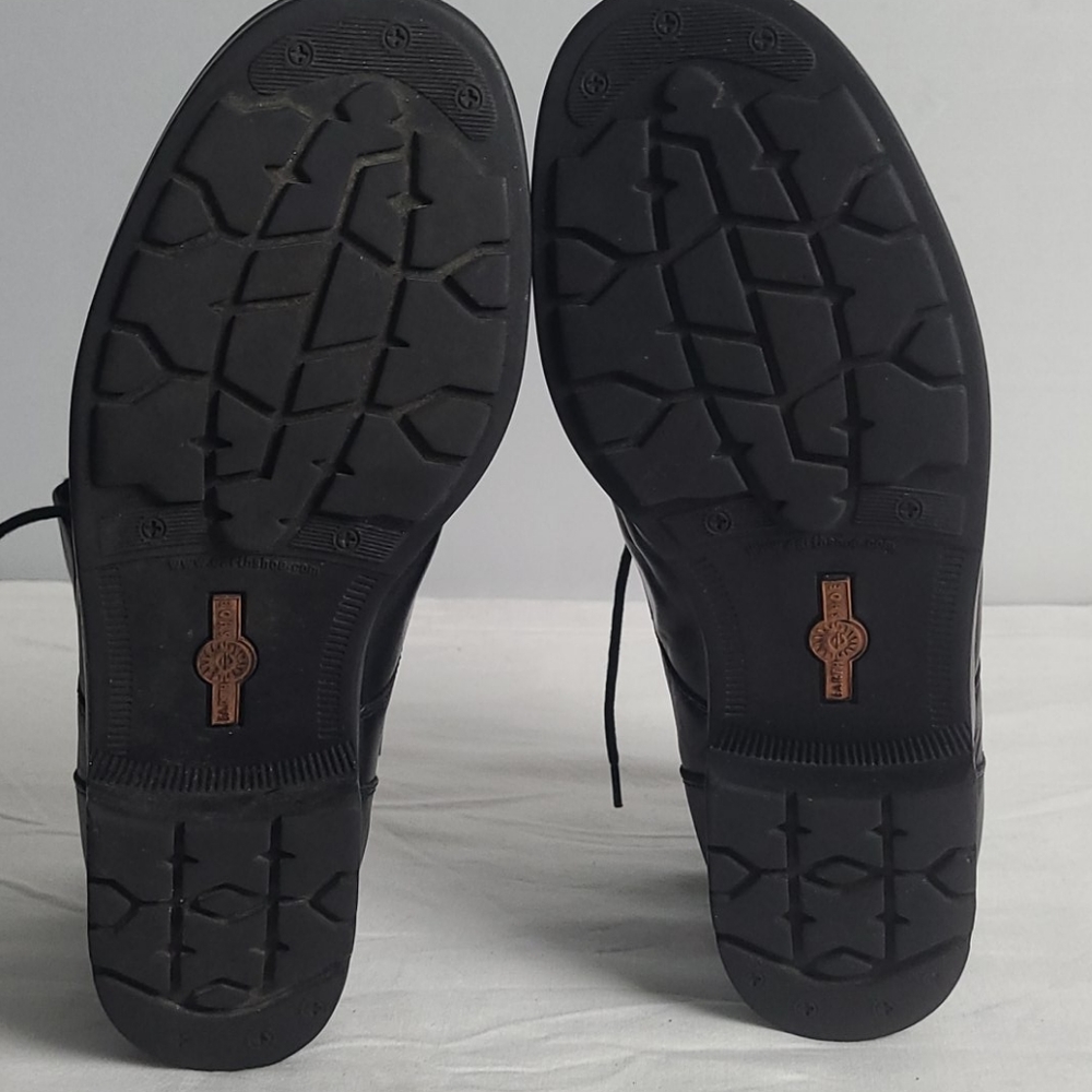 EARTH SHOE CHACO BLACK LEATHER SHOES 10.5W LACE UP - Picture 13 of 16